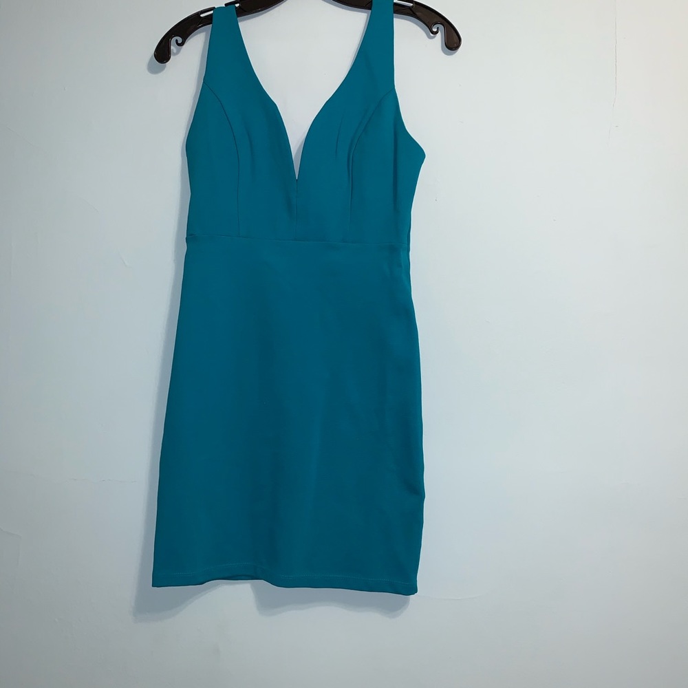 Short Blue Dress